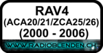 RAV4 (ACA20/21/ZCA25/26)